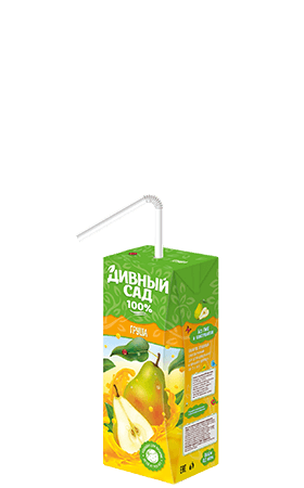 Упаковка 200 мл., напиток Дивный Сад со вкусом - Груша