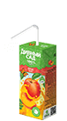 Упаковка 0,2 литра, нектар Дивный Сад - Персик-яблоко